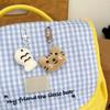 Cute Cartoon Cat Doll Key Chains Comfortable  Metal Buckle Girl's Schoolbag Ornaments