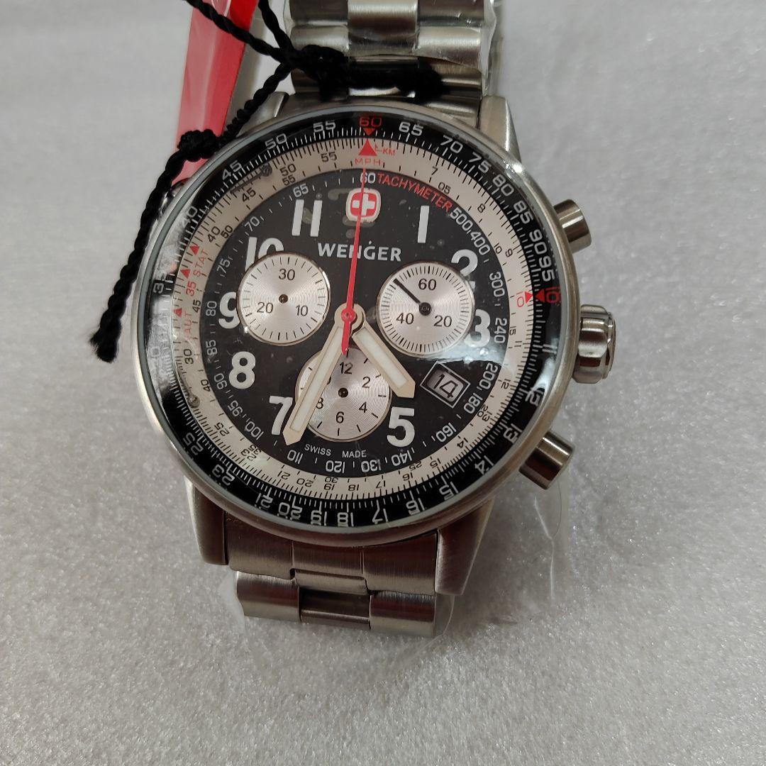 Used Wenger 70875 Analog Chronograph New Movable Junk