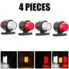 Truck LED Side Marker Light Double Face Indicator Turn Signal Light Rear Stop Warning Lamp 12V 24V For Car Trailer Lorry Van RV