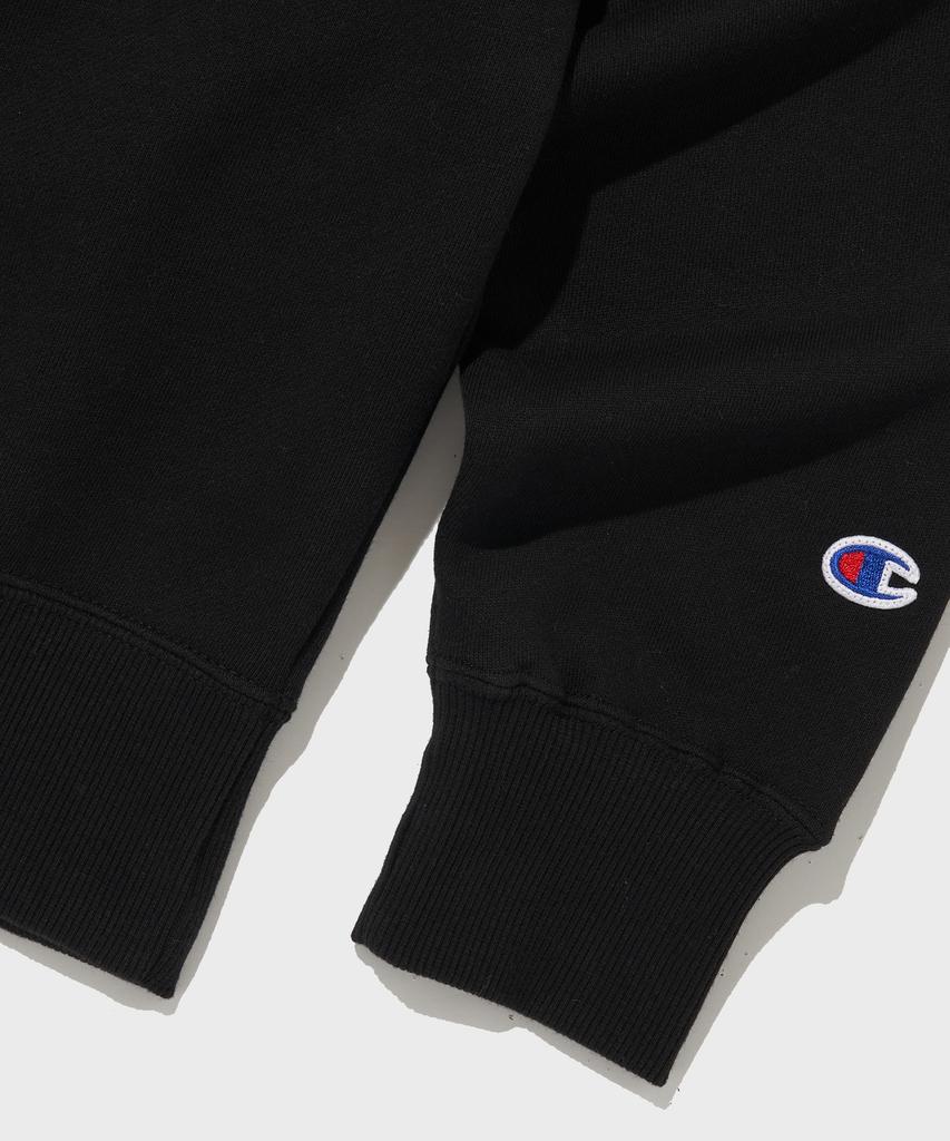 Champion C-Logo Crewneck Sweatshirt Black