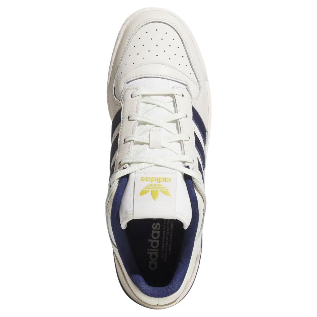 Adidas Originals Forum Cl Comfortable Fit Low Top Skate Shoes Men Sneakers Off-White JQ1538