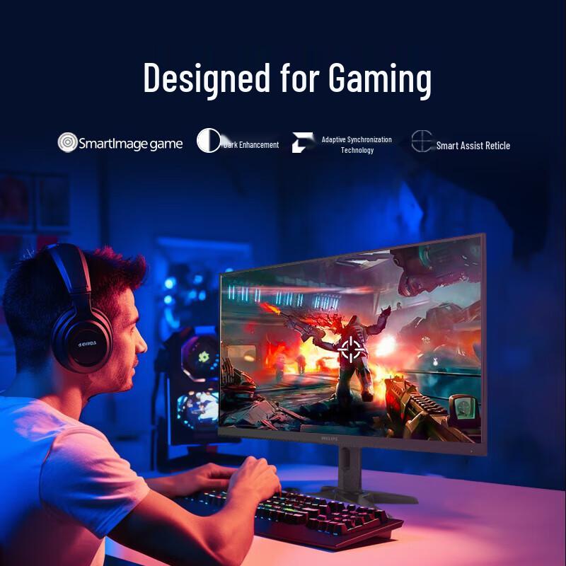 Philips 27-inch 2K 200Hz Fast IPS Gaming Monitor CN Plug (adapter Included)