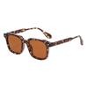 Trendy European American Polarized Square Frame Sunglasses - Unisex Large Fashionable Glasses