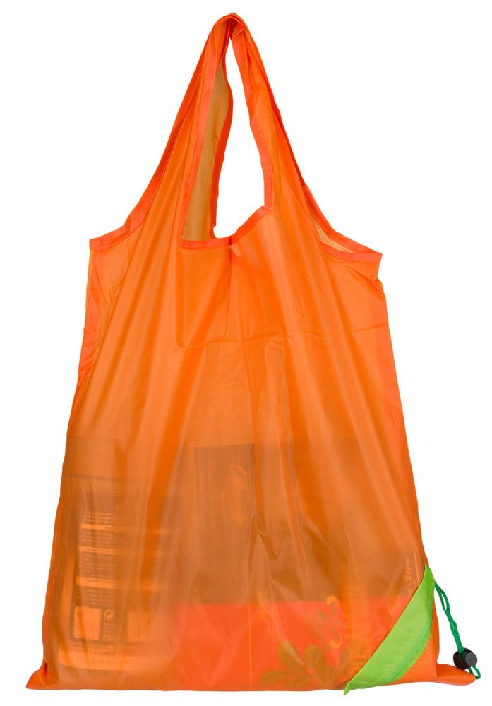 Foldable shopping bag in the shape of a fruit/vegetable