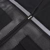 Vest With Reflective Strips Black Mesh Vest Safety Vest  Construction Traffic Railway Metro Workers