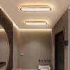 2024 Modern Long Strip Ceiling Light for Hallway, Bedroom, Dining Room, Balcony, Walk-in Closet, and Staircase