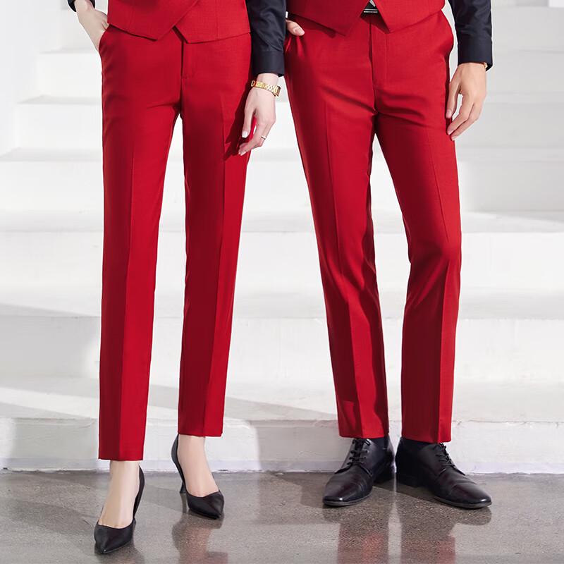 Women's Professional Straight Leg Suit Pants