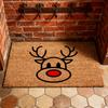 Fall Door Mat,Doormats Natural Coir Mats Non Front Door Rugs For Thanksgiving Decorative Entrance Porch Outdoors