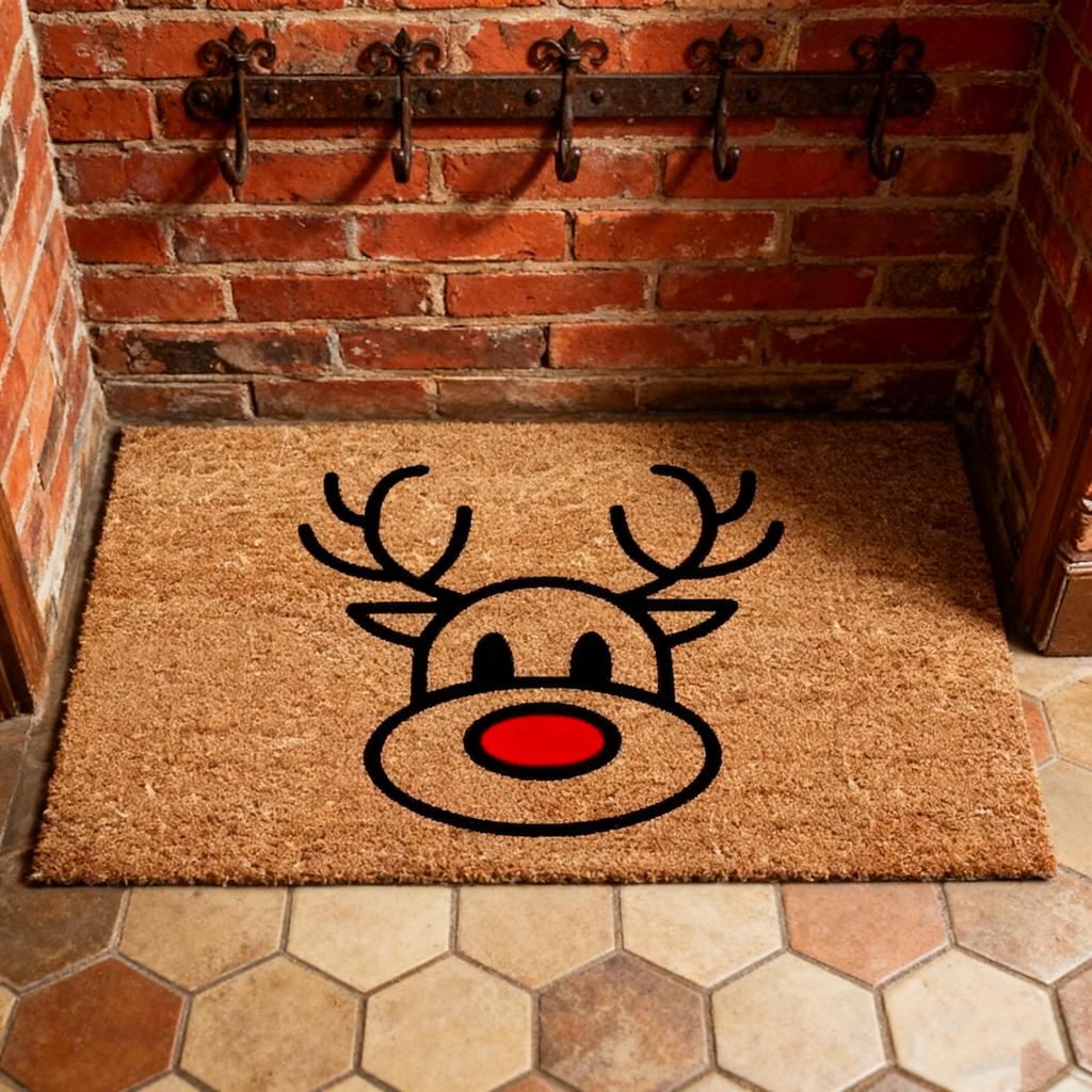 Fall Door Mat,Doormats Natural Coir Mats Non Front Door Rugs For Thanksgiving Decorative Entrance Porch Outdoors