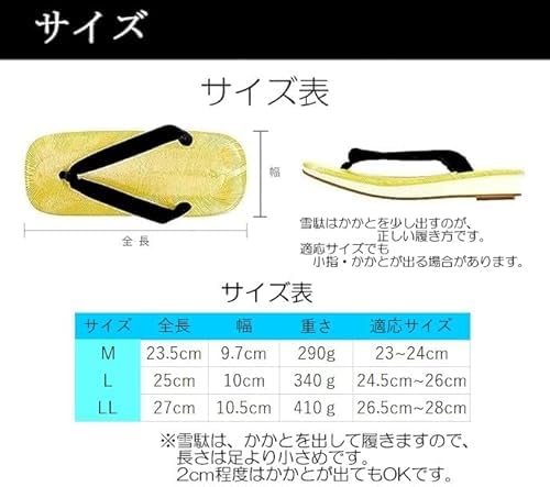 [Asakusa Kimono Market] Made in Japan Men's Geta Sandals with White Candy Soles and Non-Slip Straps