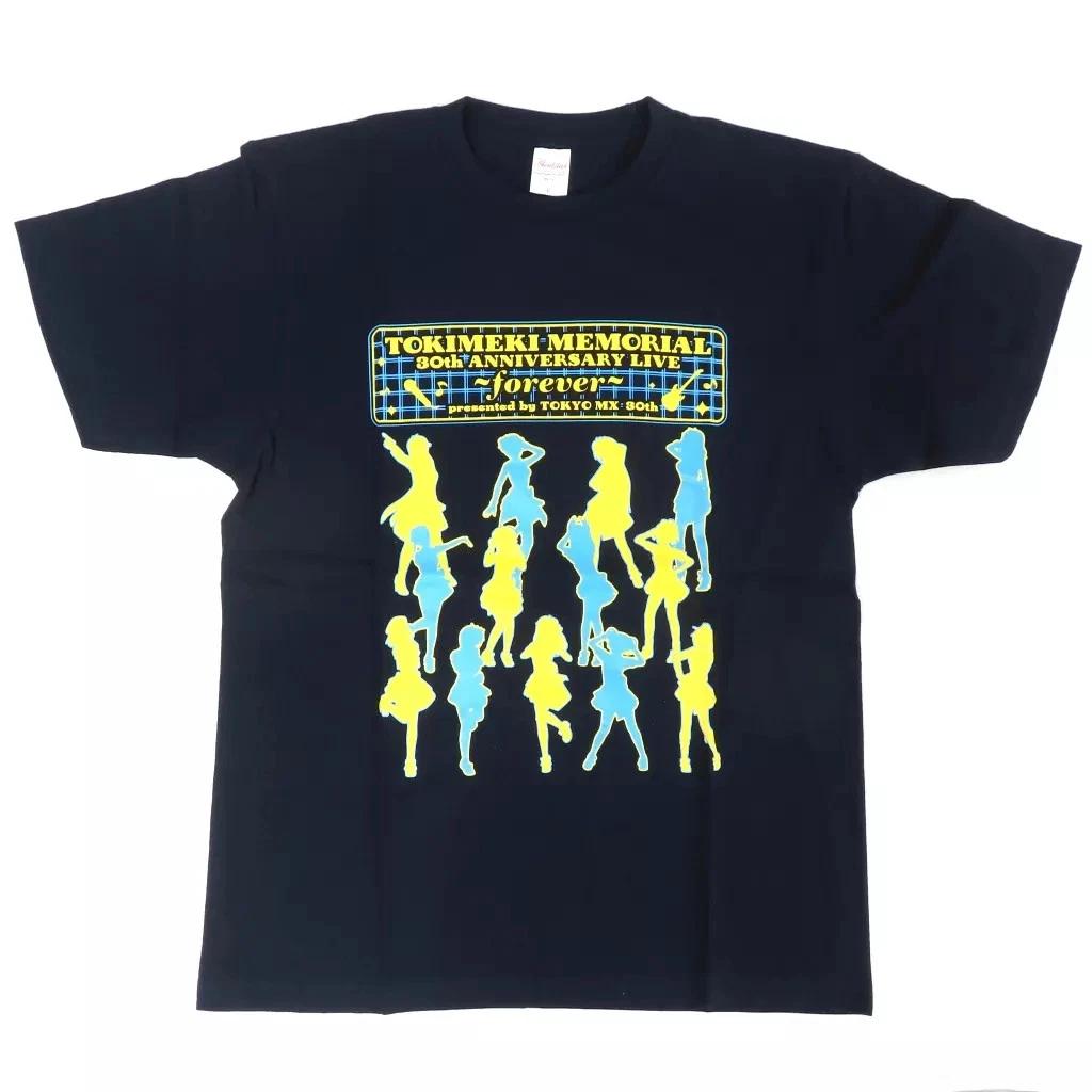 Tokimeki Memorial 30th Anniversary Live T T-Shirt Navy L Tokyo Metropolitan TV 2XL