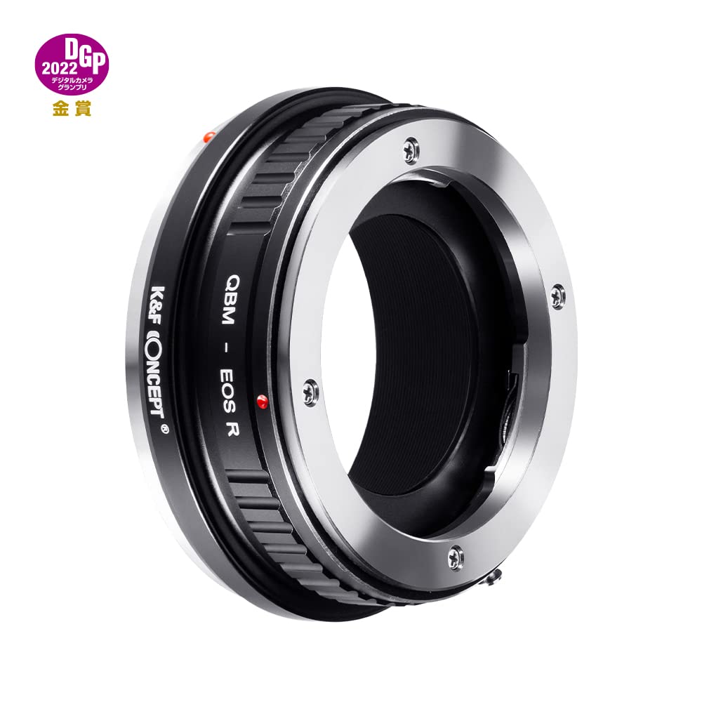 Concept R Lens Mount Adapter for Manual Focus Rollei Mount Lenses To Canon RF Available At the Direct K&F QBM-EOS Mount. Manufacturer's Store.