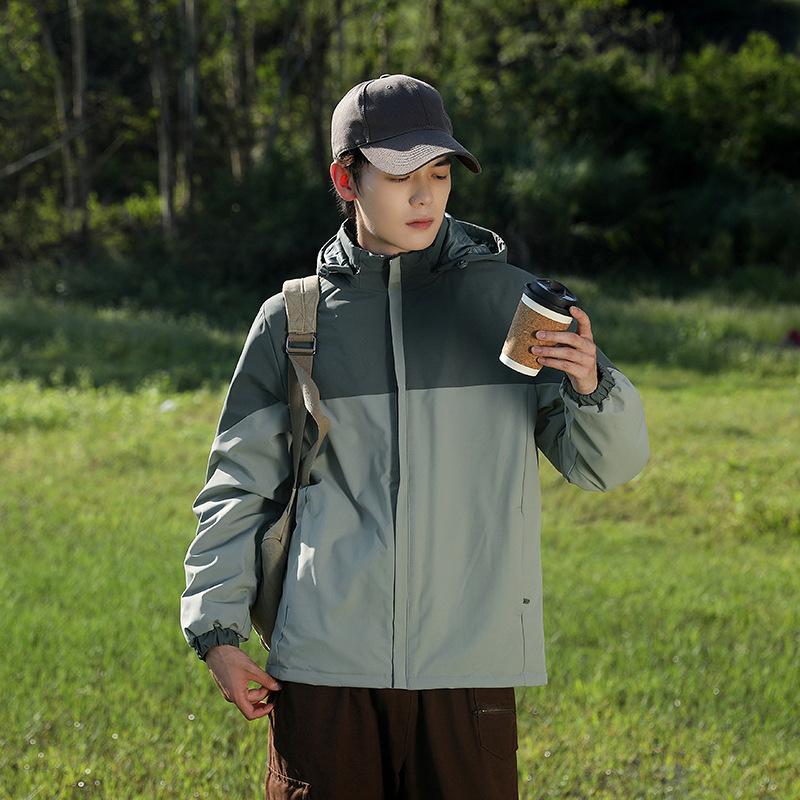 Men's Cotton Clothes Graphene Thickened Inside To Keep Warm Winter Cold Windproof and Waterproof Outdoor Sports Couple Cotton-padded Clothes
