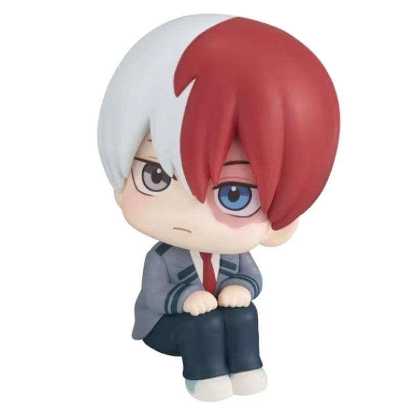 New Anime Figure My Hero Academia Midoriya Izuku Bakugou Katsuki Shouto Todoroki Model Ornaments Toy For Kids Gifts PVC Kid Friendly Entertaining Fun