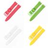 Odolný silikonový řemínek na hodinky náhradní pro Swatch 16mm 17mm 19mm 20mm