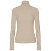 PLAYBOO Fleece Ribbed Half Zip Top Ivory