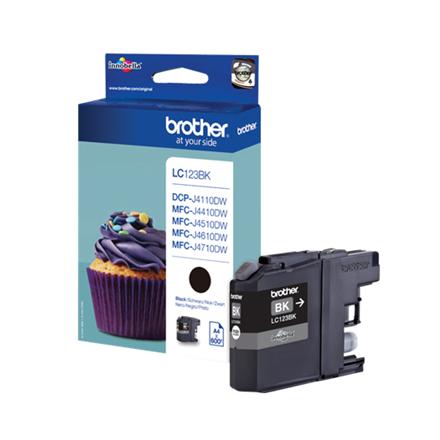 Brother | 123BK | Black | Ink Cartridge | 600 pages