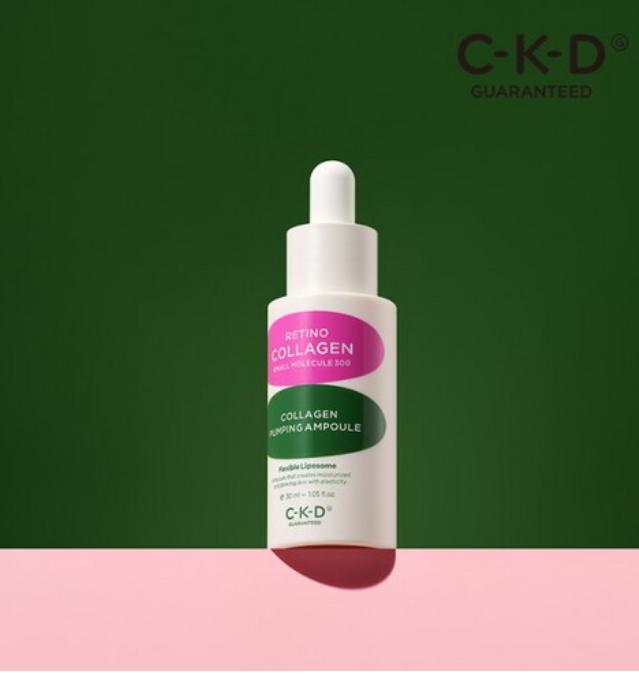 CKD Retino Kolagen 300Da Pompująca Ampułka | Serum Przeciwstarzeniowe i Ujędrniające 30ml