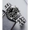 BINLUN Stainless Steel Watch Band, Polished and Durable Metal Watch Strap, Replacement Strap for Smartwatches, 18mm, 19mm, 20mm, 21mm, 22mm, and 24mm,