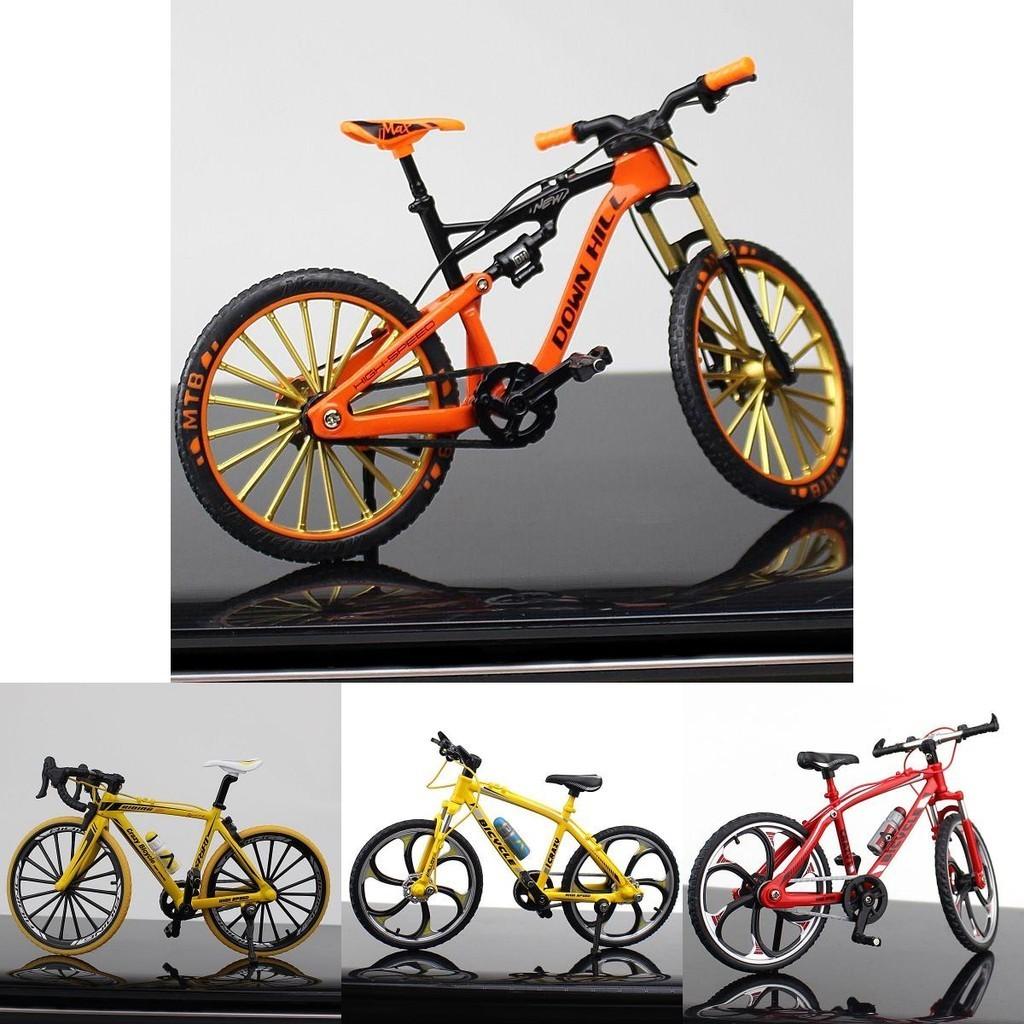 Exquisite Alloy Simulation Bicycle Model Ornaments Mini Bike Collectible Gift