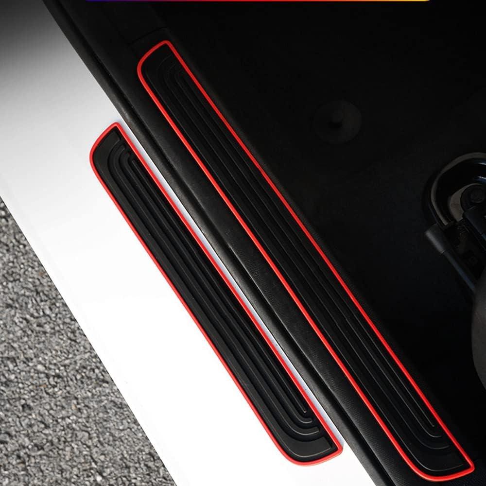 Door Sill Plate Protectors for Car Universal Door Entry Guards Sill Scuff Cov