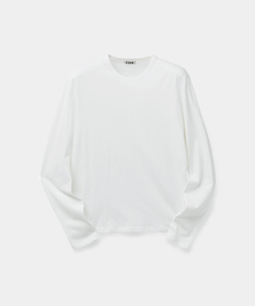 Kueo Lightweight Fingerhole Long Sleeve (White)