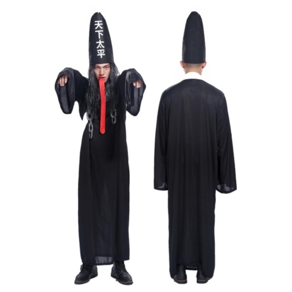 Xie Bi'an Black and White Impermanence Chinese Underworld Hei and Bai Wuchang Ghost Festival
