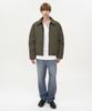 Insilence Collar Flight Down Puffer Khaki