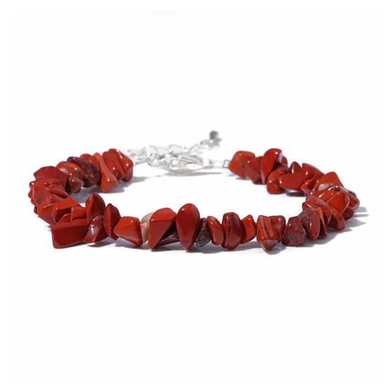Women Bracelet Irregular Beads Decor Adjustable Length Non-fading Bracelet Wrist Jewelry Versatile