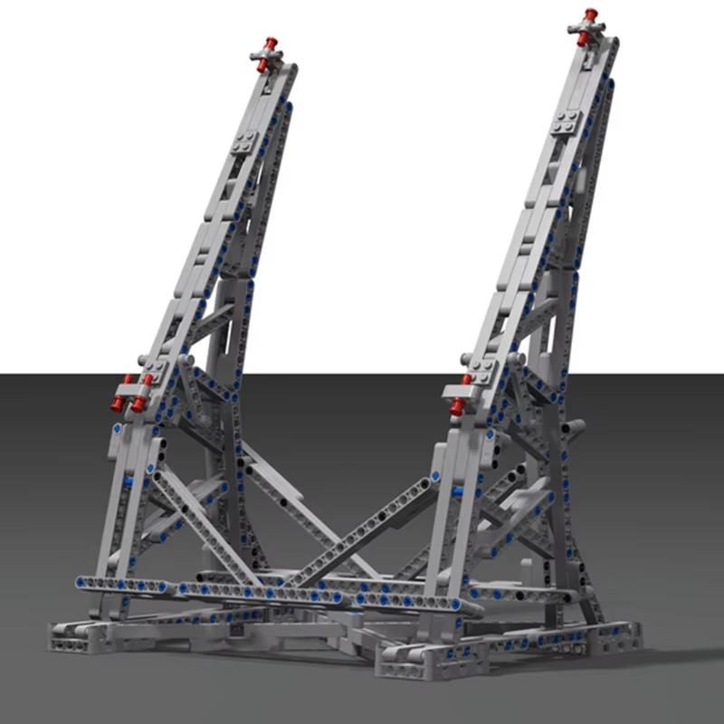 407 pezzi Giocattolo con mattoncini a particelle MOC-10219 Supporto Verticale Efferman per Millennium Falcon 75192 Fatto in Cina