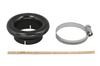 Special Parts Takegawa Curl Funnel, 46mm Mounting Diameter, Black, for PE20 and PE24 (Product Code: 03-01-1140)
