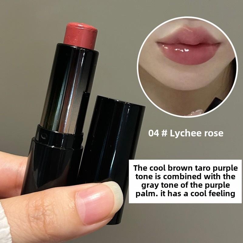 Lipstick Red Brown Lipstick Waterproof Moisturizing Mirror Lipstick Lip Gloss Natural Long-lasting Makeup Valentine's Day Gift