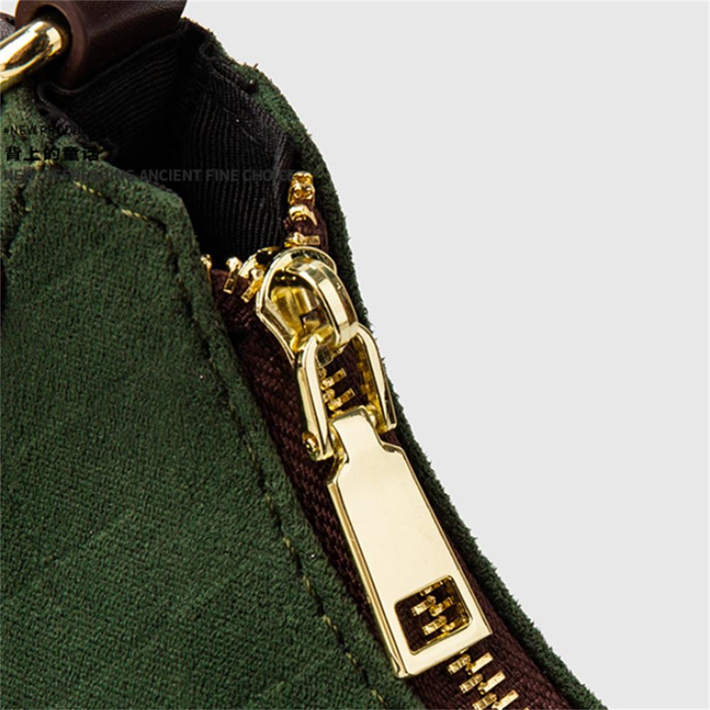 New Niche Matte Texture Crossbody Crescent Bag Shoulder Bag Underarm Bag