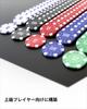 HEITOK Poker Chips 500 Pieces Poker Set with Numbers Aluminum Case Set Compatible with Texas Includes 5 Dice and 2 Sets of Playing Cards 11.5g
