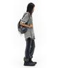 Pahisum Glossy Quilted Backpack_Charcoal