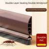Noise Reduction Door Bottom Sealing Strip Self-adhesive Weather Stripping Sound Barrier  Dorm