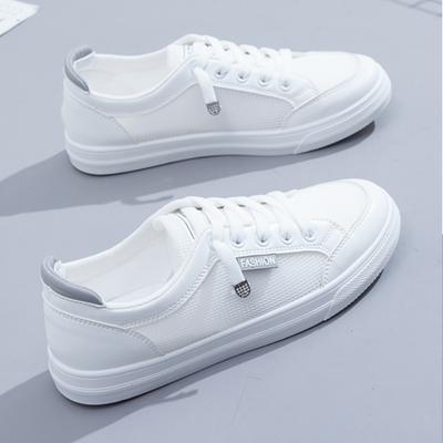 Fashion Little White Shoes Women's Spring/Summer New Mesh Shoes Breathable Mesh Versatile Thin Casual Thick Sole Shoe