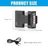 VGA To HDTV Adapter Converters PC VGA Source Output To Monitors HDTV Connector VGA Male To Female HDTV Video Dongle