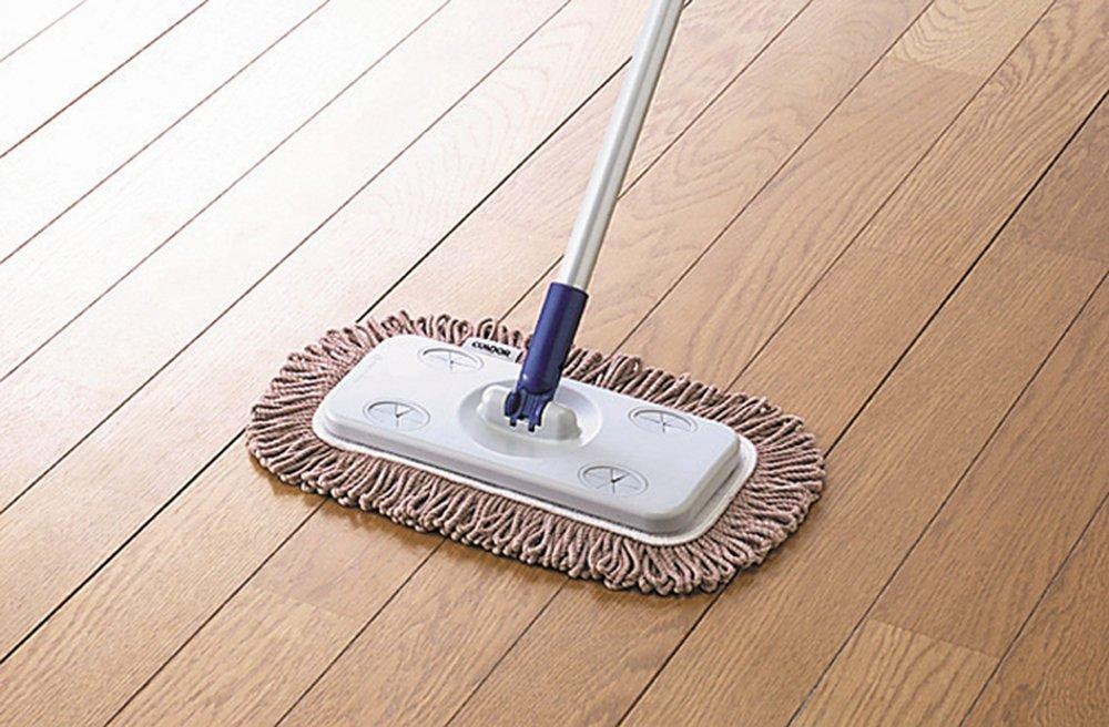 Yamazaki Sangyo Floor Wiper Wipe Microfiber High Magic Dry Mop Replacement Spare 300 Width 30cm 410798