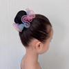 Dancer Bun Hair Net Elastic Drawstring Hairnet Adjustable Gauze Hair Accessories for Girls Dance Ballet Skating Gymnastics