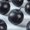 Realistic Simulation Black Pear Handicrafts Fake Fruit Models  Garden Decoration