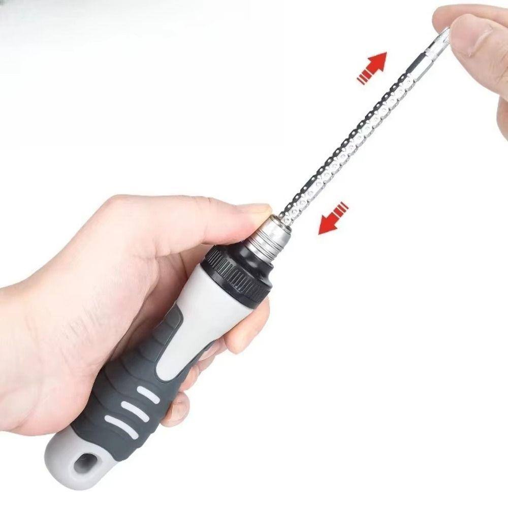 Cross Head Dual-purpose Screwdriver Semi-automatic Telescopic Screwdriver  Maintenance