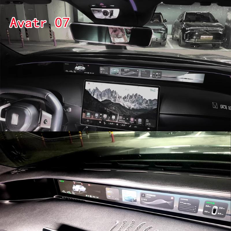 For Avatr 07 Electric SUV Dashmat Dashboard Cover Instrument Panel Sunscreen Pad Ornaments