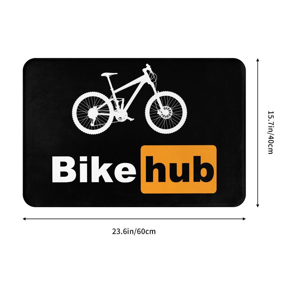 MTB Bike Door Floor Kitchen Bath Mat Anti-Slip Outdoor Bicycle Cyclist Biking Doormat Living Room Entrance Rug Carpet Footpad