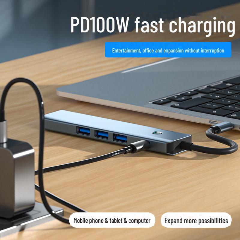 "5-in-1 USB 3.0 Multi-Port Hub Notebook Converter"