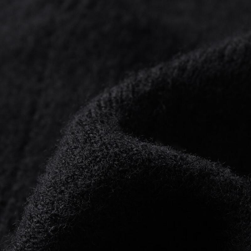 TUHUANG Women's Pure Wool Jacquard Knit Sweater