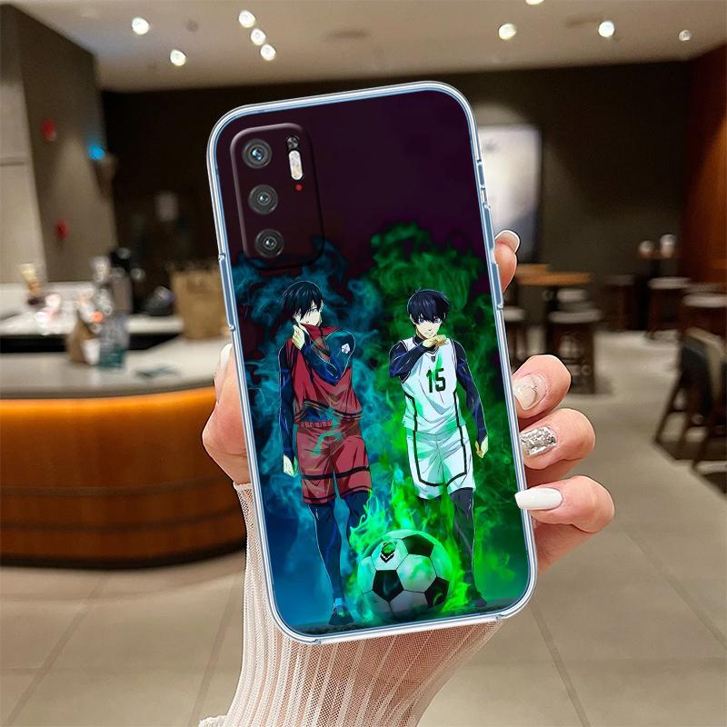 

NH25 Football Blue Lock Case for Motorola G10 G20 G30 G31 G32 G34 G35 G41 G42 G50 G51 G52 G55 G60 G60S G62 G71 G72 G75 Motorola Moto G42