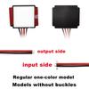 6 Styles Mirror Dimming Touch Switch Bathroom Mirror DC12V 24V Makeup LED Monochrome Electrodeless Dimming Mirror Switch Adjusta