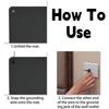 23.6x35.4in Grounding Foot Mat 15 Ft Grounding Cord Earth Mat Better Sleep Portable Reusable Skin-Friendly Easy Connection Home Office Yoga