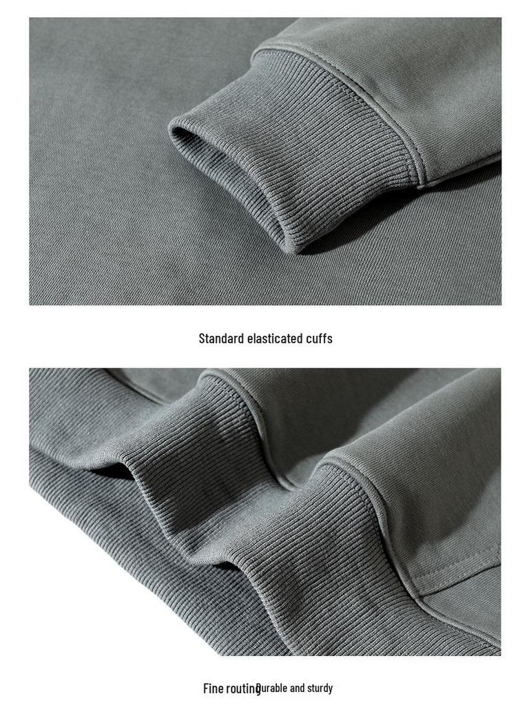 Men's & Women's Autumn/Winter 380g Combed Cotton Heavyweight Drop Shoulder Hoodie